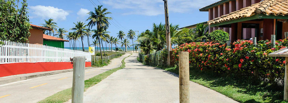 Pousada Praia Do Imbassai Bagian luar foto